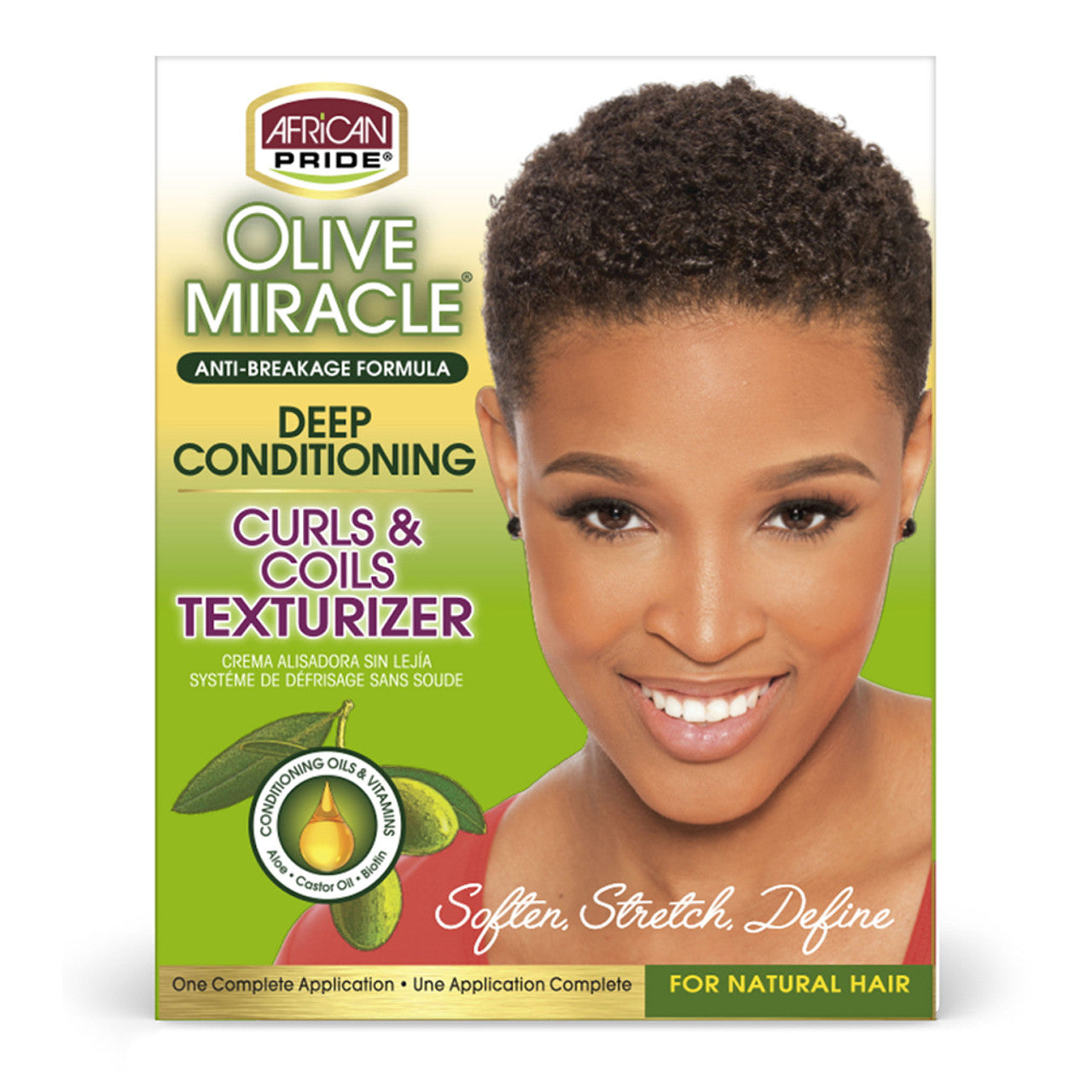 African Pride Olive Miracle Curls and Coils Texturizer